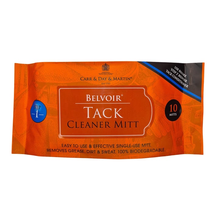 Belvoir tack cleaning mitt